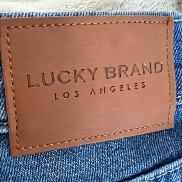 Lucky Brand Drew High Waist Distressed Denim Mom Ankle Jeans - Sz 8 / 29x28, NWT - Picture 9 of 14